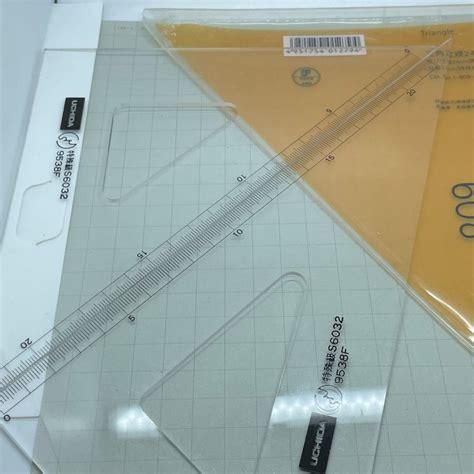 Uchida Brand Professional Drafting Triangle Set Made in Japan, Hobbies & Toys, Stationery ...