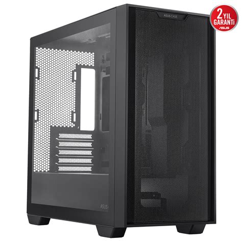 ASUS A21 USB 3.2 Mesh Siyah Micro ATX Kasa | ITOPYA