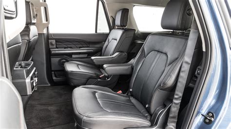 2018 Ford Expedition Max Platinum 4x4 rear interior seats - Motor Trend ...