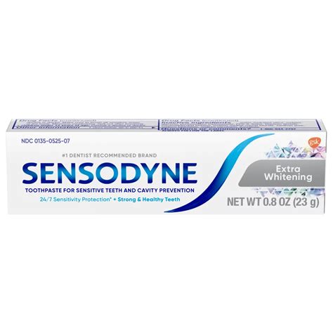 Sensodyne Extra Whitening Sensitive Toothpaste - Shop Toothpaste at H-E-B