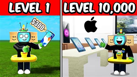 LEVEL 1 vs LEVEL 10,000 SUPERMARKET In ROBLOX! - YouTube