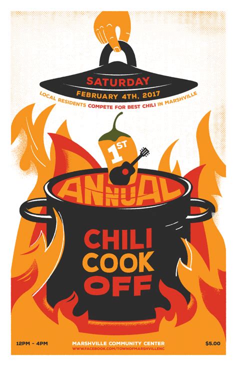 Chili Cook Off Poster | Baran Creative