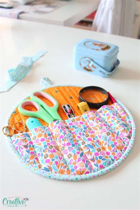 Sewing Supplies Organizer, Easy to Sew Storage - Easy Peasy Creative Ideas