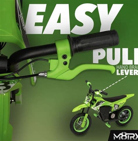 M8TRX Kids Electric Dirt-bike 12v (Green) | eBay