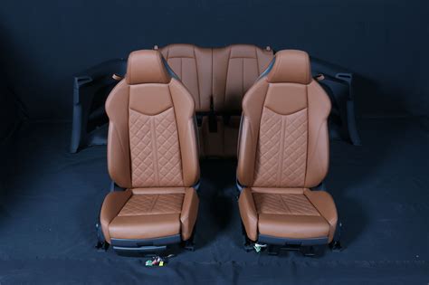 Orig Audi Tt 8S Sport Leather Seats Leather Trim Leather Seats Interior Brown | eBay