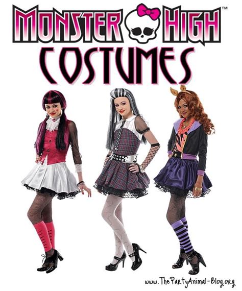 Monster High Costumes are Freakishly Fun | ThePartyAnimal-Blog