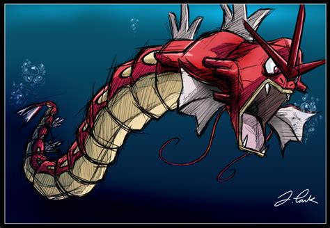 Red Gyarados by pokemon-master on DeviantArt