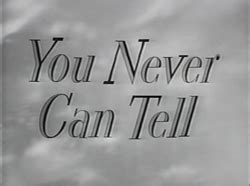 Stojo - You Never Can Tell (1951)