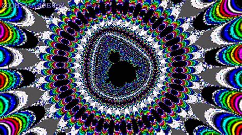 Mandelbrot hard zoom into 0.25+0i point, 200 000 000 iterations (+ bonus) - YouTube