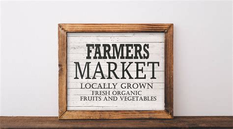 Farmers Market Sign printable farmers market farmhouse