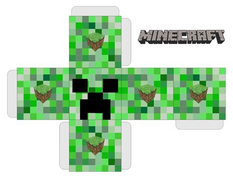 Printable Minecraft Creeper Pattern