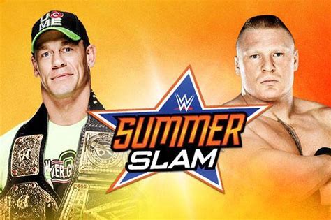 WWE Summerslam 2016 John Cena Vs Brock Lesnar Wallpapers - Wallpaper Cave