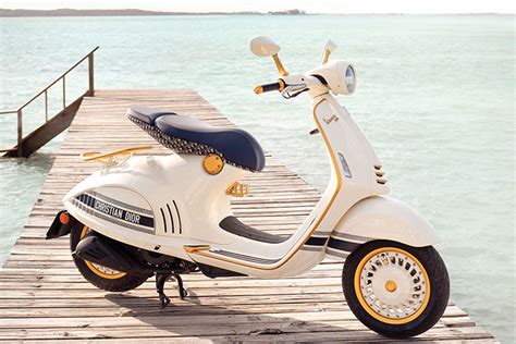 Dior Collaborates With Vespa On an Exclusive Scooter