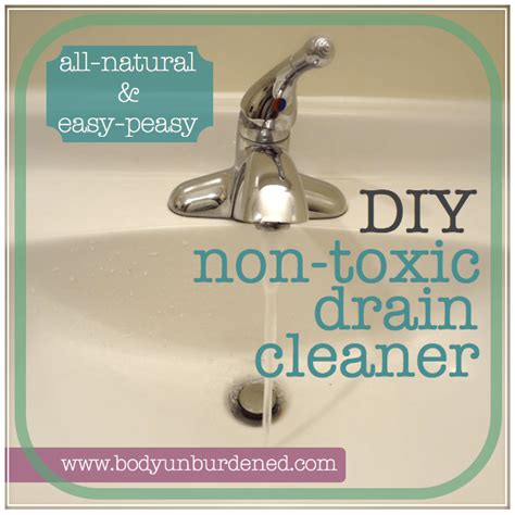 DIY non-toxic drain cleaner - Body Unburdened