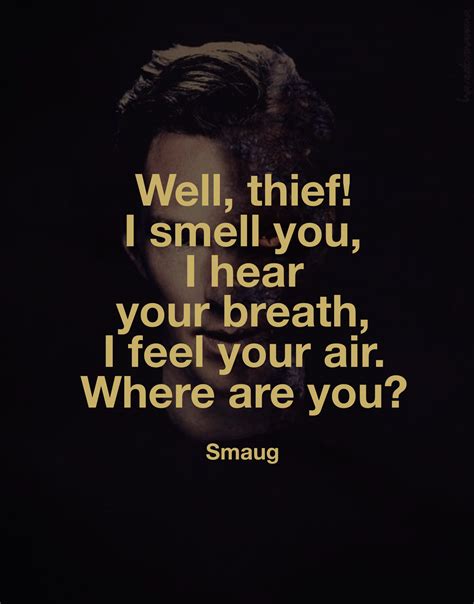 movie character quote • smaug Movie Character Quotes, Movie Characters ...