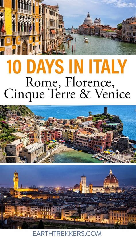 10 Day Italy Itinerary: Rome, Florence, Cinque Terre & Venice in 2022 ...