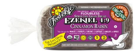 Food for Life® Ezekiel 4:9® Cinnamon Raisin Frozen Bread, 24 oz - King ...