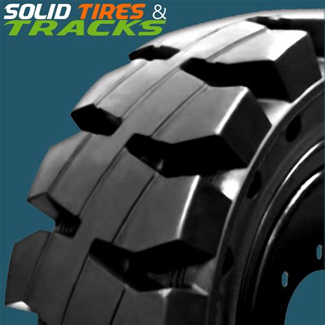 Solid tires for skid steer loaders 10x16.5 for online sale - solidtiresandtracks.com