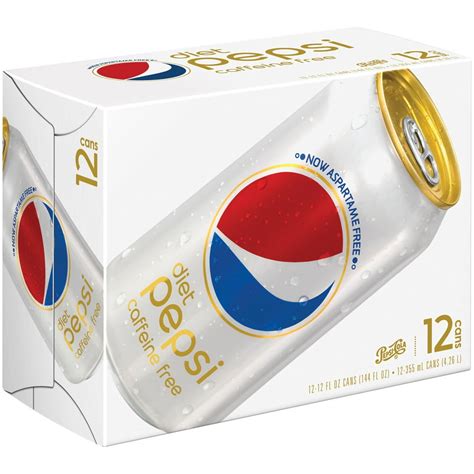 Diet Pepsi Caffeine Free Soda 12-12 fl. oz. Cans - Walmart.com ...