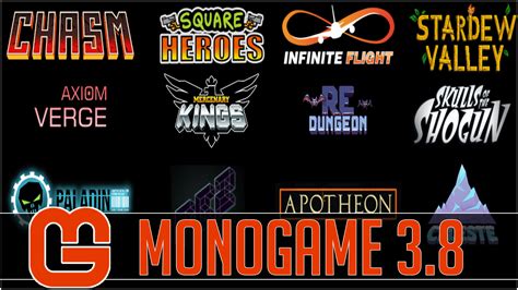 MonoGame 3.8 Released – GameFromScratch.com