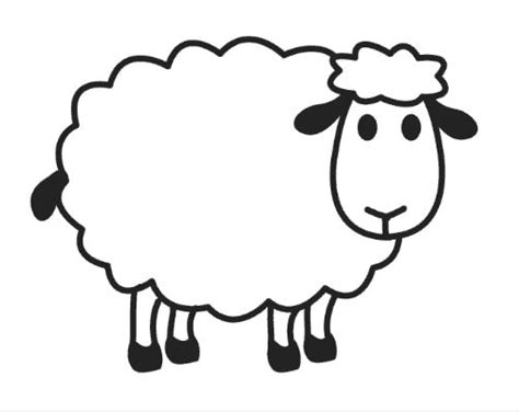 Sheep Coloring Page at GetDrawings | Free download