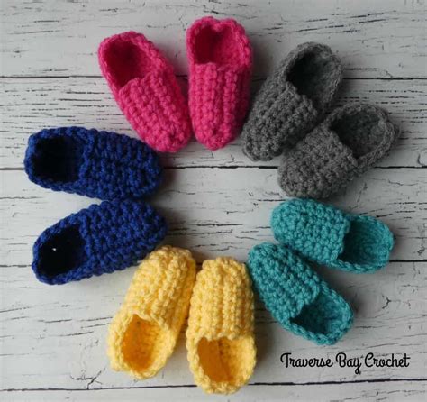 Easy Peasy Crochet Baby Booties