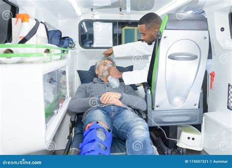 Inside A Paramedic Ambulance Stock Photography | CartoonDealer.com ...