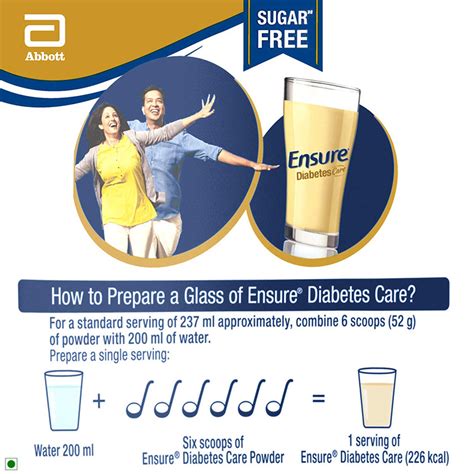 Ensure Diabetes Care Adult Nutrition Health Drink- 400g (Vanilla ...