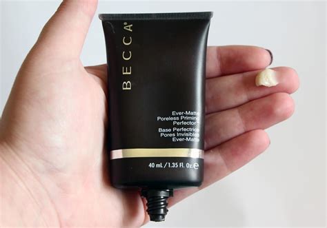 BECCA Ever-Matte Poreless Priming Perfector "This is the best primer I’ve found for oily skin ...