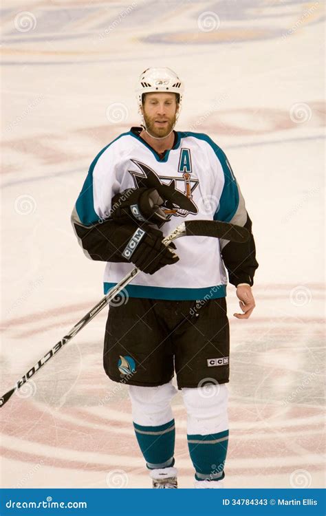 Joe Thornton Of The San Jose Sharks Editorial Stock Photo - Image: 34784343