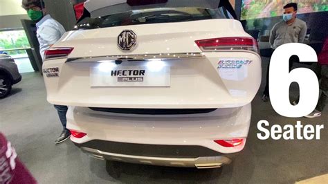 First MG Hector PLUS 2020 of India | New Features 6 Seater Premium SUV ...