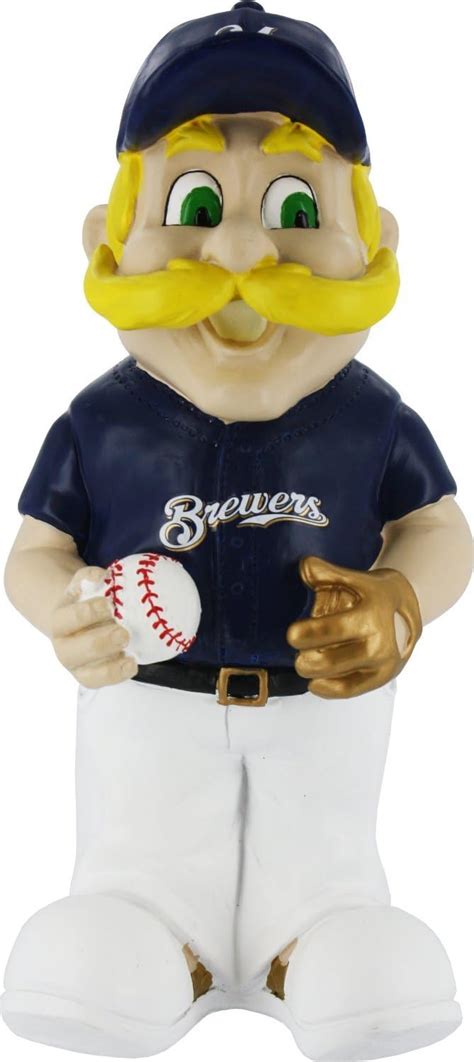 Milwaukee Brewers Bernie Brewer Mascot Garden Gnome: Amazon.ca: Patio ...