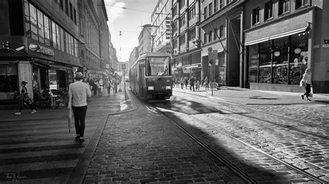 Helsinki streets bw by Pajunen on DeviantArt