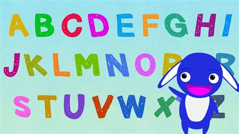 Alphabet ABC song with capital and lowercase letters - YouTube