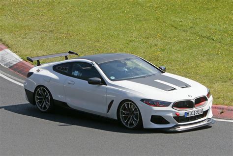 Possible BMW M8 CSL Prototype Spotted Again, This Time With Added Visual Accents | Carscoops