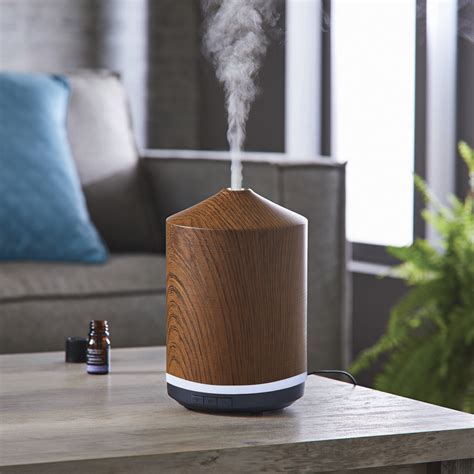 Better Homes & Gardens 250 mL Ultrasonic Aroma Diffuser, Woodgrain - Walmart.com - Walmart.com