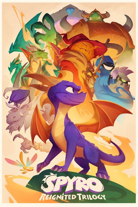 Spyro Reignited Concept Art