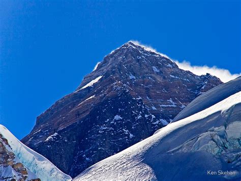 "The Highest Point on Earth" by Ken Skehan | Redbubble