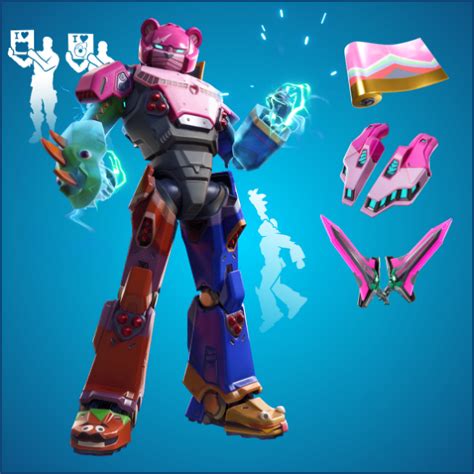 Fortnite Mecha Team Leader Item Bundle - PNG, Pictures, Images