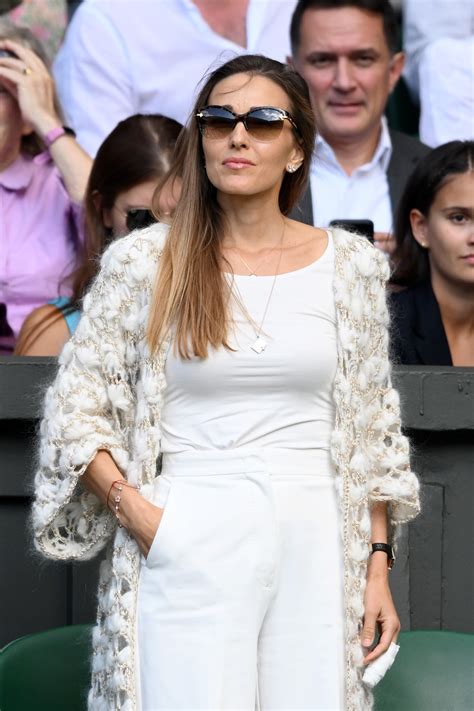 Novak Djokovic's Wife Jelena Dons Serbian Cardigan at Wimbledon 2023