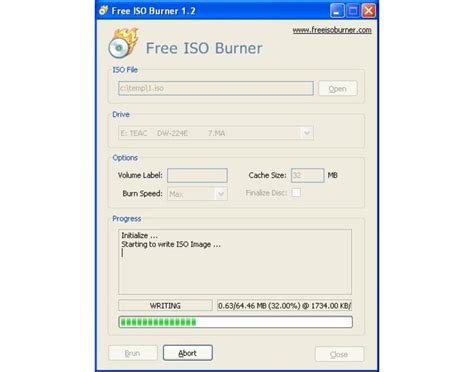 Free ISO Burner - Download