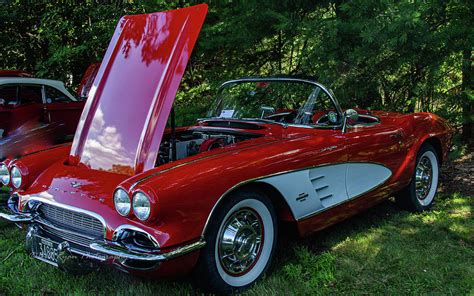 Candy Apple red Corvette Photograph by Bill Ryan - Fine Art America