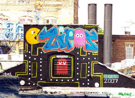 pacman street art 11 - Walyou