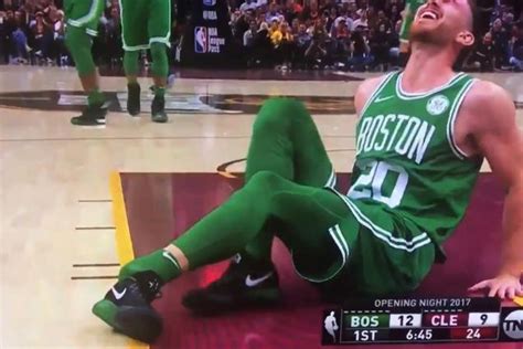 GRUESOME! WATCH CELTS' GORDON HAYWARD BREAK HIS ANKLE! | Fast Philly Sports