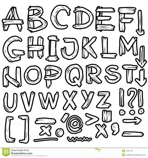 Drawing Font Styles Images - Different Lettering Styles For Drawing | Lettering alphabet, Hand ...