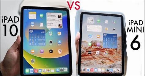 So sánh iPad Gen 10 và iPad mini 6: Nên mua máy nào 2023?