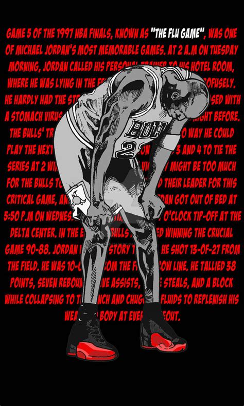 Michael Jordan - Flu Game by JopetGarcia63 on DeviantArt