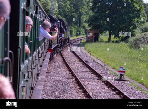 Isle of Wight Steam Railway Stock Photo - Alamy