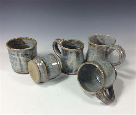 A small set of cups and mugs : r/Pottery