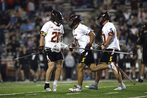 Maryland's men's lacrosse title defense ends in first round against ...